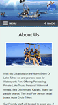 Mobile Screenshot of parasailtahoe.com